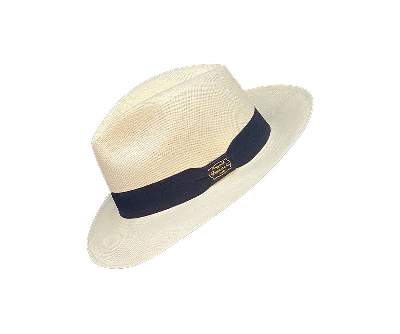 Sombrero panamá original blanco - Crespo