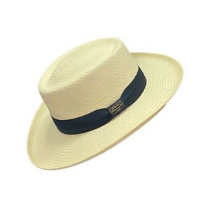 Sombrero panamá original Gambler blanco