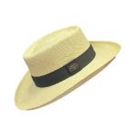Sombrero panamá original Gambler natural