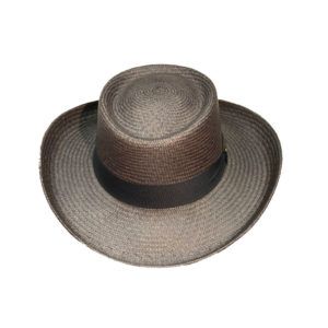 Sombrero panamá original Gambler negro