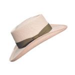 Sombrero panamá original Gambler rosa palo