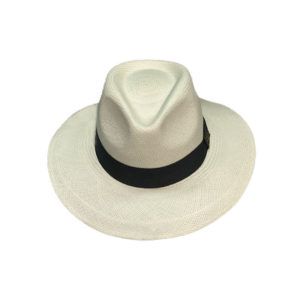 Sombrero panamá original Aussie extrafino blanco